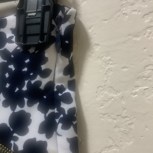 MICHAEL KORS NAVY-BLUE SKIRT HIDDEN WITH HIDDEN SIDE ZIPPER (2) - Picture 7 of 9